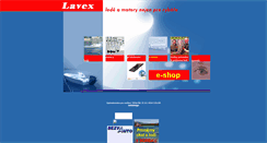 Desktop Screenshot of lavex.cz